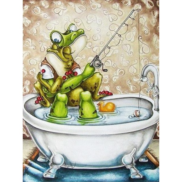 Bathtub Frogs