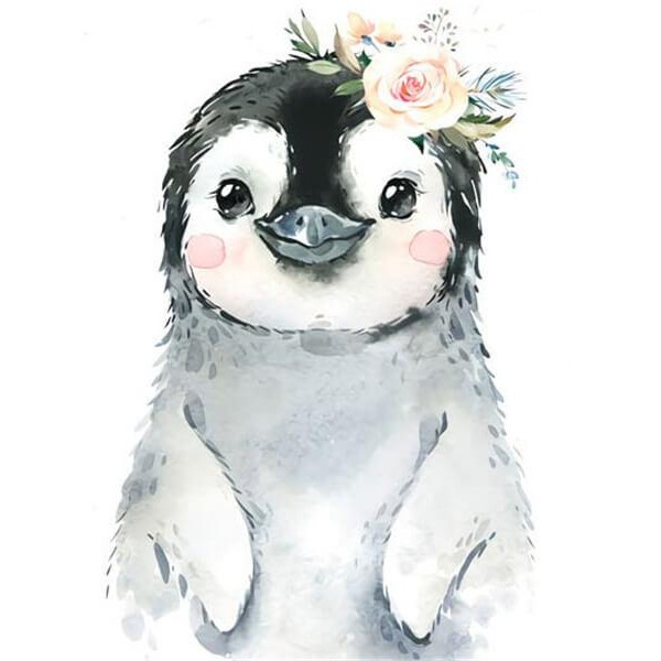 Flower Crown Penguin