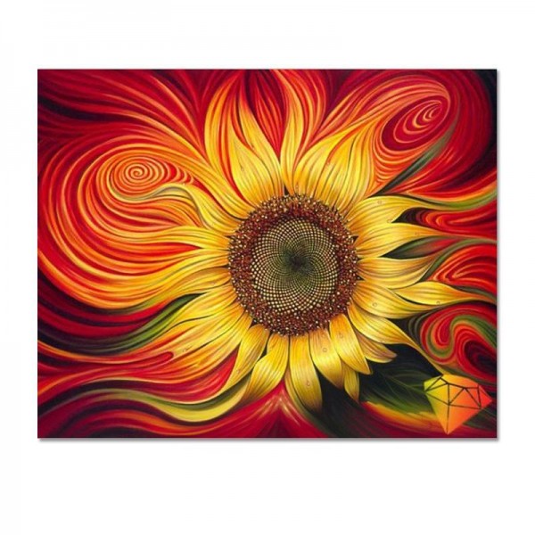 Art Painting of Sunflower