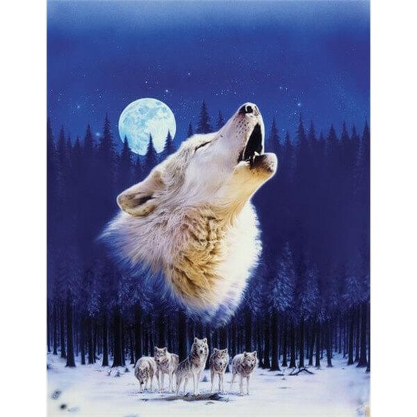 Moon And Wolves