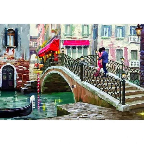 Venice Bridge Love