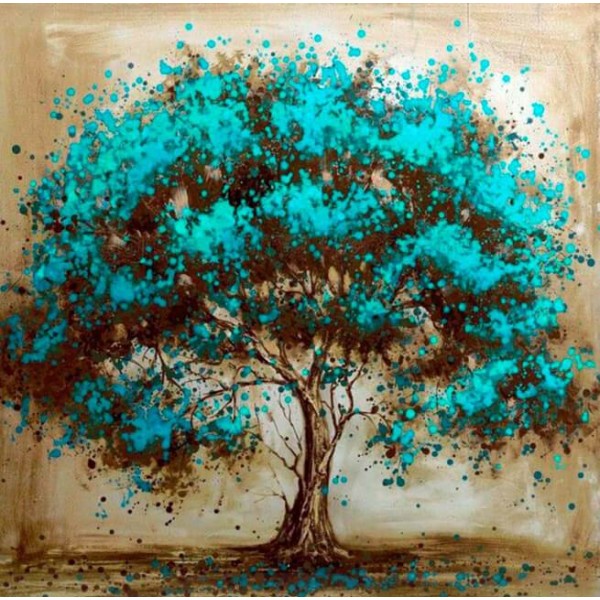 Beautiful Bluish Tree