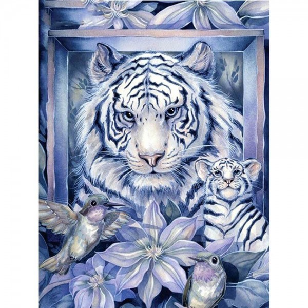 Floral White Tiger