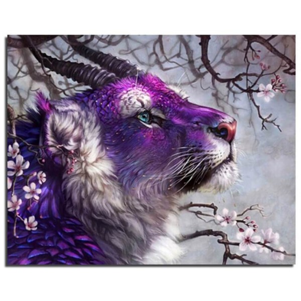 Purple Horned Lion