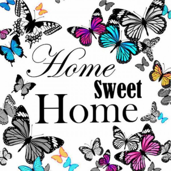 Home Sweet Home Butterflies