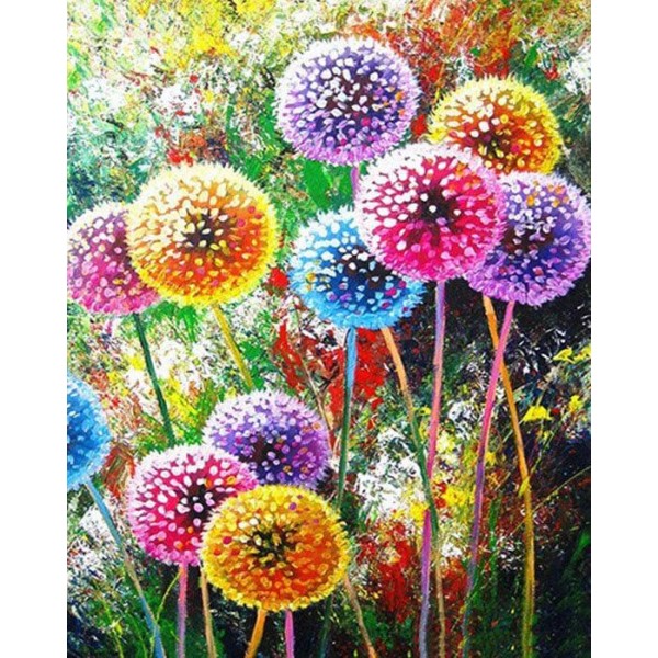 Colorful Dandelion