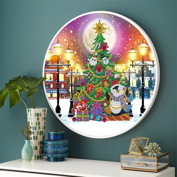 Hanging Christmas Tree With Frame