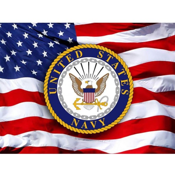 American Flag Navy