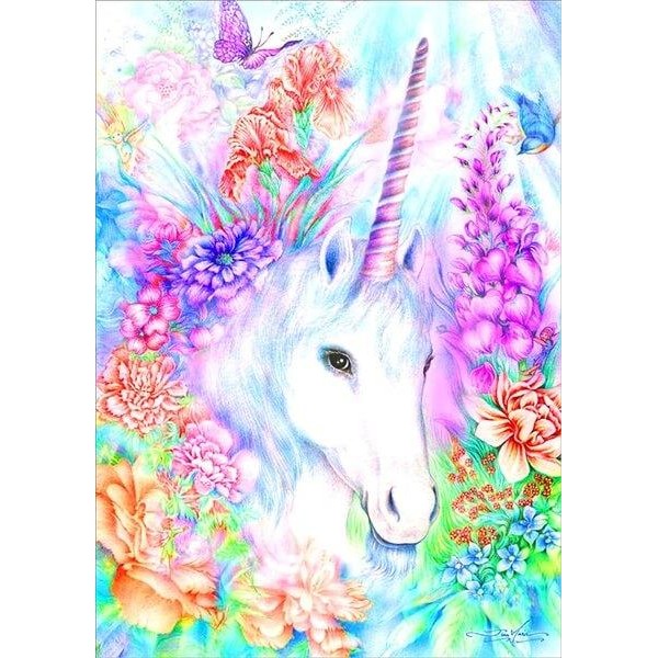 Floral Unicorn