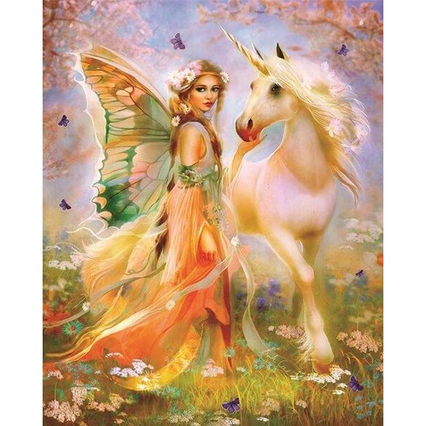 Floral Fairy Unicorn