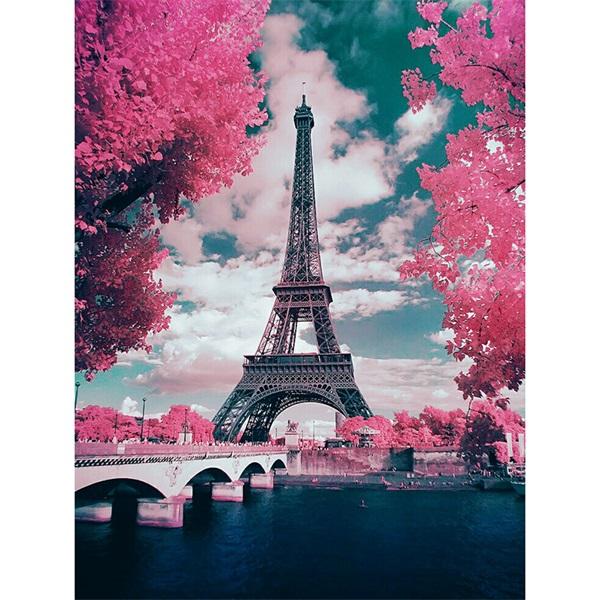 Pink Romantic Eiffel Tower