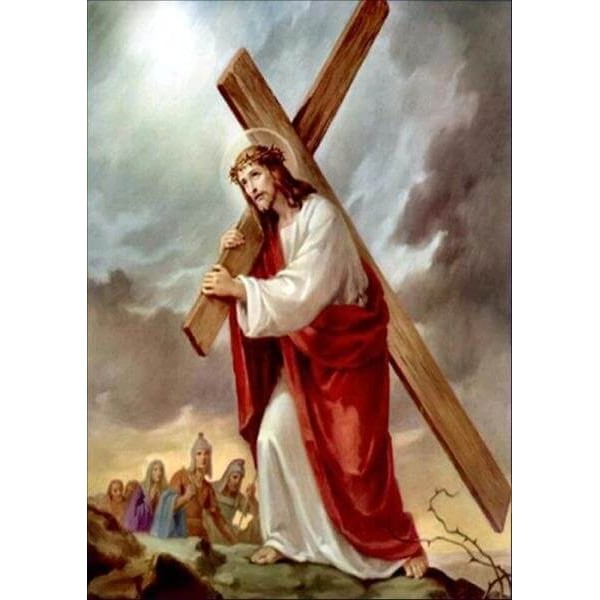 Jesus Carries the Cross