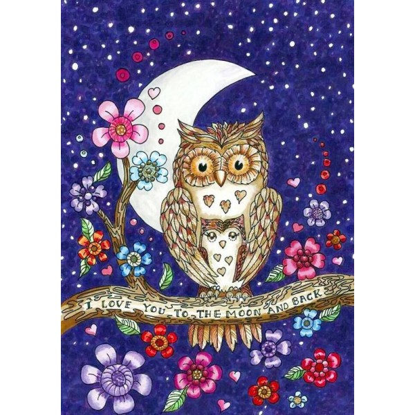 Love ToThe Moon Owl