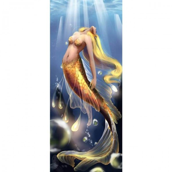 Yellow Hair Mermaid