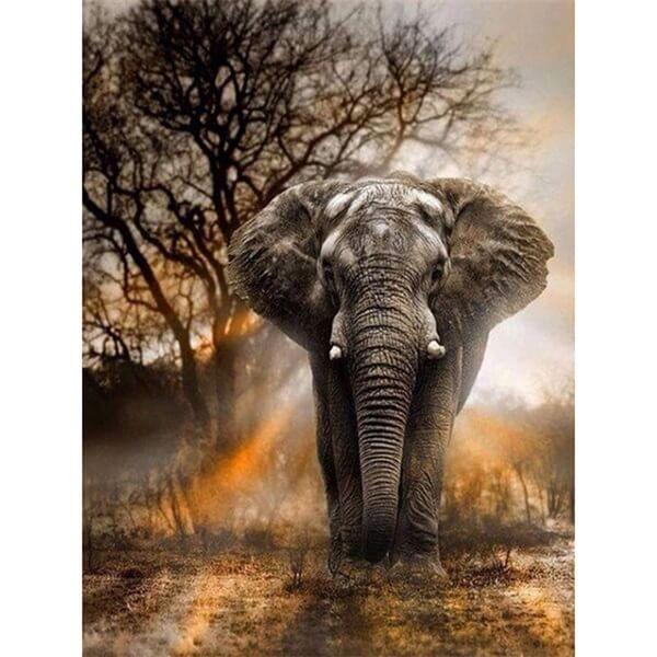 Giant Elephant Painting