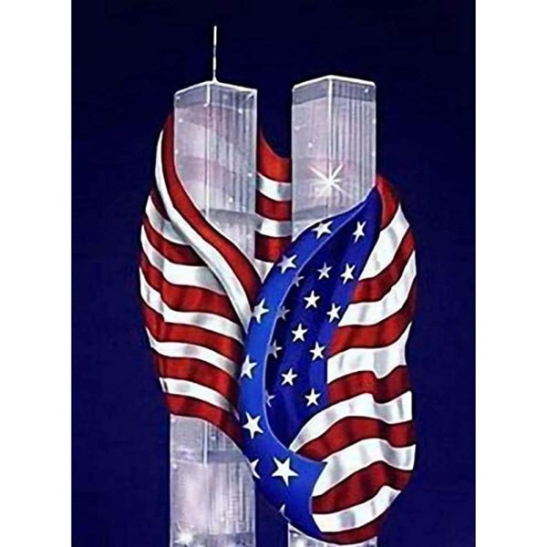 Twin Towers Flag