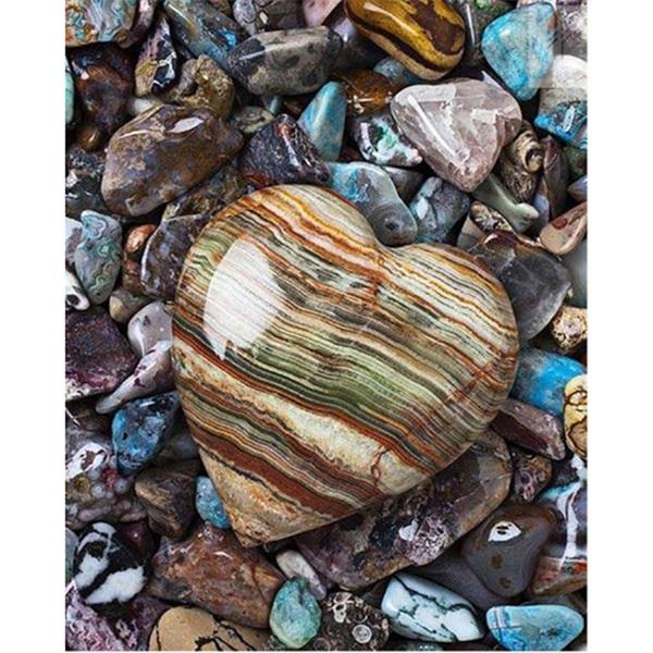Beach Heart Stone