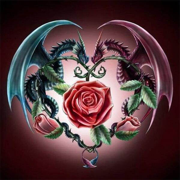Mythical Dragon Rose