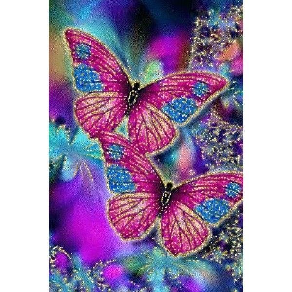 Two Diamond Butterfly